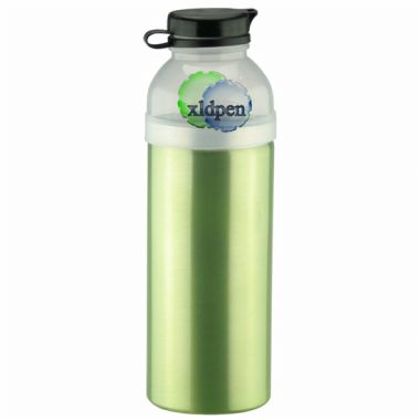 wholesale eco aluminum sports water bottles jugs with carabine