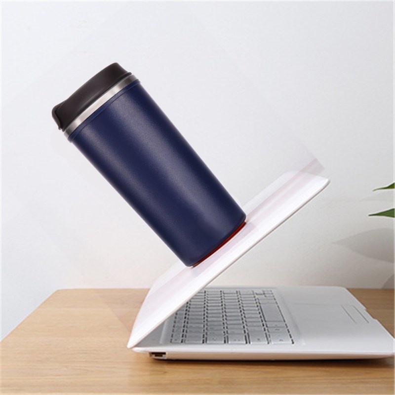 Stainless Steel Coffee Cup Thermos Mug with Magic sucker Never fall over Car Vacuum Flask Travel Insulated Bottle