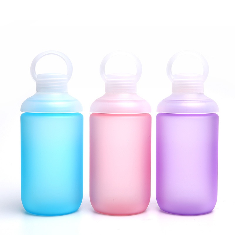 Multicolor summer contracted on popular portable portable grind arenaceous kettle pot students sports water bottle