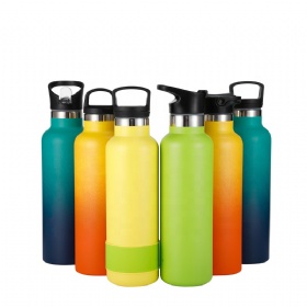 350Ml 500ml 750ml Capacity Insulated Stainless Steel Water Bottles with American Wide Mouth Vacuum Flask