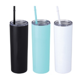 20oz 30oz Skinny wd40 tumbler Stainless Steel Tumbler Double Wall Slim Insulated Tumbler with Lid Skinny Cups with Straw