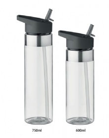 OEM 2022 hot sales 750ml bpa free outdoor plastic sport space tritan water bottle with straw