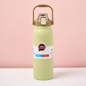 Hot Sales BPA Free Vaccum Stainless Steel Metal Sports Travel Water Bottle Double Wall Custom Logo Eco Friendly