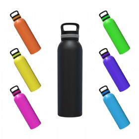 21oz, 24oz, 28oz sport water bottle 18/8 stainless steel vacuum flask thermos bottle