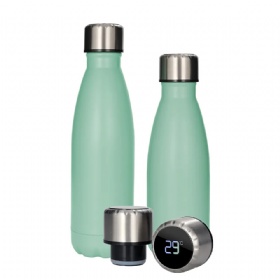 17oz 500ml 350ml colo flask LED Smart Vacuum Insulated bottle stainless Steel Smart Water Bottle with LED Display Temperatureoz