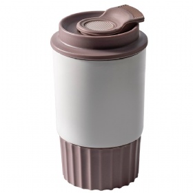 360ml Insulated Reusable Coffee Tumbler With Seal Lid Coffee milk silicone stainless steel vacuum insulated cup