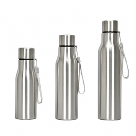 500ml 750ml 1000ml Large Capacity Stainless Steel Single Wall Cold Drinking Water Bottle Outdoor Sport Camping Cola Bottle