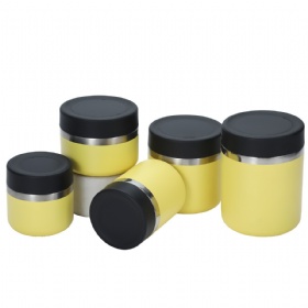 240ml/350ml/600ml/820ml Double Wall Stainless Steel Insulated Baby Food Thermal Flask Food Storage Container Ice Cream Cooler