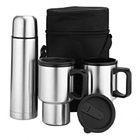 High Quality Top Sale Vacuum Flasks Set Gift Stainless Steel Water Bottle Sets Thermal Mug Gift Set