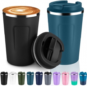 380ml 510ml Double Wall 18/8 Stainless Steel Coffee Mug