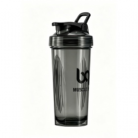 Plastic Protein Shaker With Transparent Lid WHOLE Clear